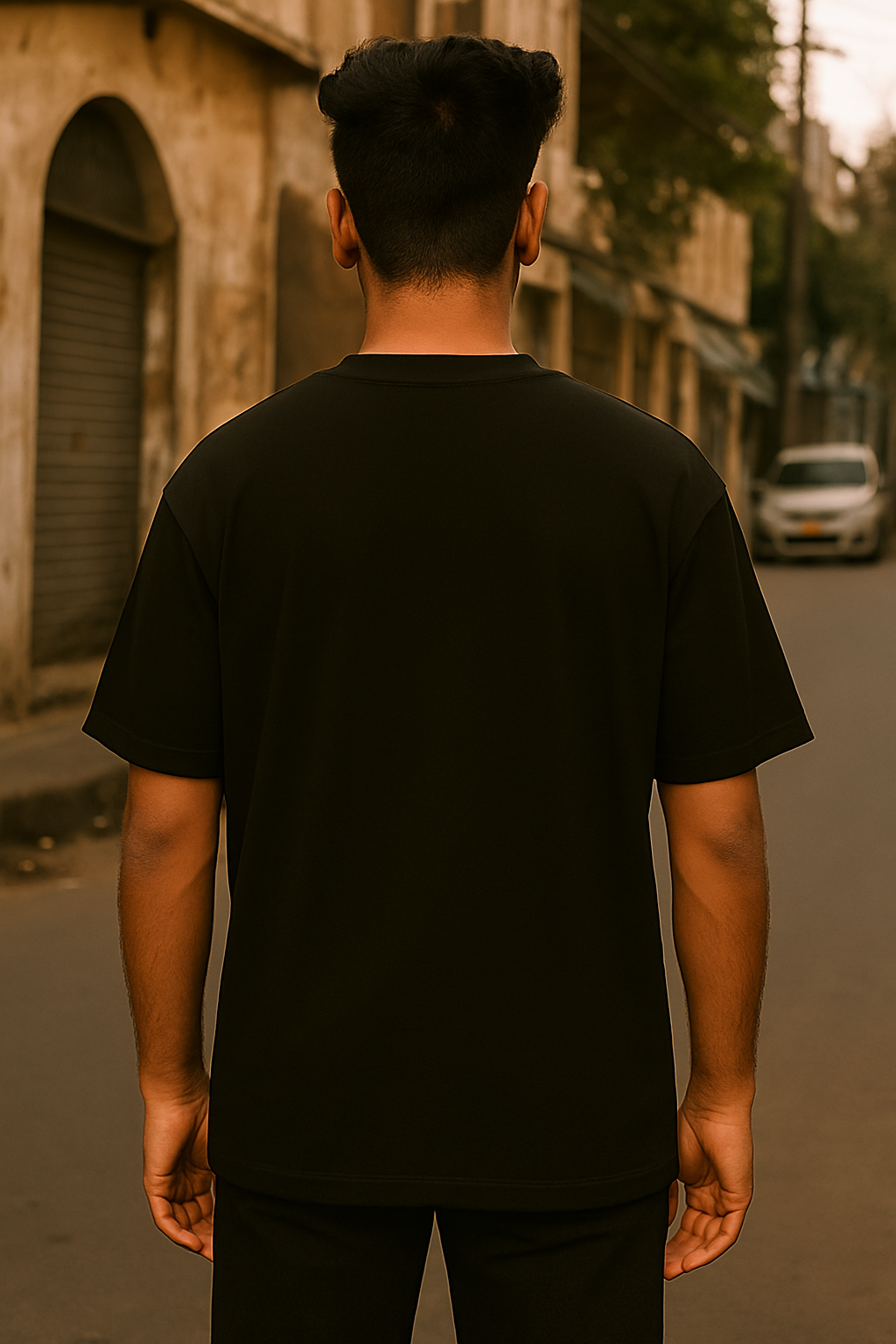 Black Saint - Oversized Tees