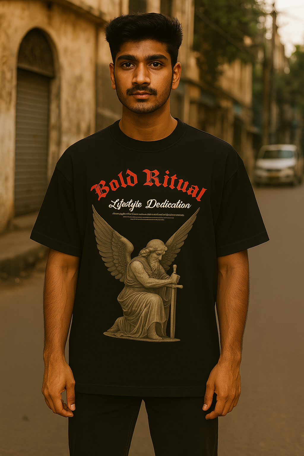 Black Saint  - Oversized Tees